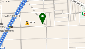 ファミリーマート 川崎新作五丁目店の地図画像