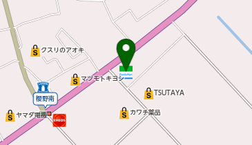 ファミリーマート さくら櫻野店の地図画像
