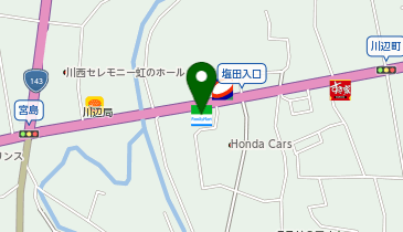 ファミリーマート 上田神畑店の地図画像