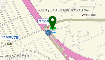 ファミリーマート つきみ野入口店の地図画像