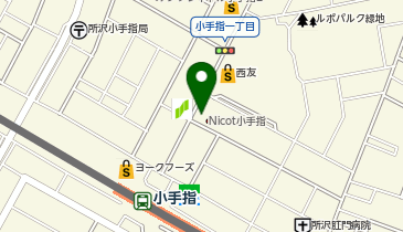 ファミリーマート 小手指店の地図画像