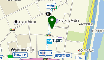 ファミリーマート 半蔵門駅前店の地図画像