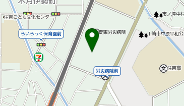 ファミリーマート 関東労災病院店の地図画像