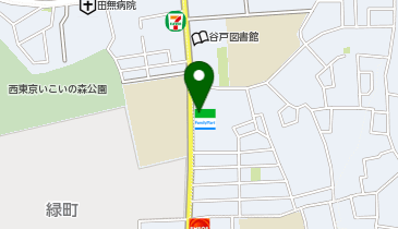 ファミリーマート 西東京谷戸町店の地図画像