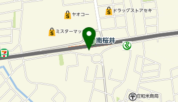 ファミリーマート 南桜井駅前店の地図画像