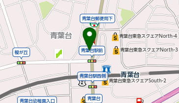 ファミリーマート 横浜青葉台駅前店の地図画像