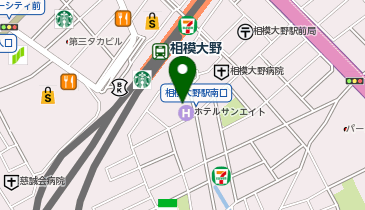 ファミリーマート 相模大野南口店の地図画像