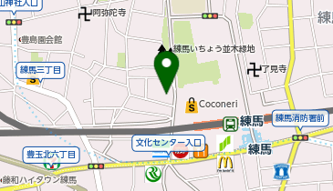 ファミリーマート 練馬駅西口店の地図画像