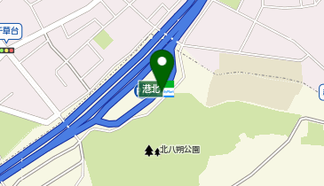 ファミリーマート 港北PA下り店の地図画像