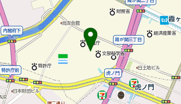 ファミリーマート 南山堂中央合同庁舎7号館店の地図画像