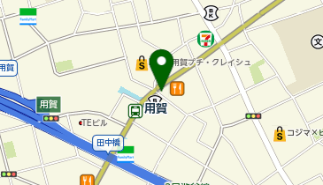 ファミリーマート 用賀駅前店の地図画像