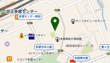 ファミリーマート サンリオピューロランド前店の地図画像