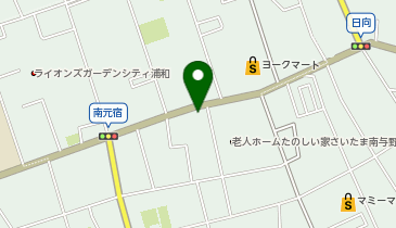 ファミリーマート 浦和南元宿店の地図画像