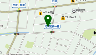 ファミリーマート 真岡荒町三丁目店の地図画像