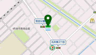 ファミリーマート 市原五井東店の地図画像