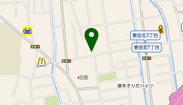 ファミリーマート 厚木妻田北店の地図画像