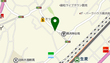 ファミリーマート 岸谷店の地図画像