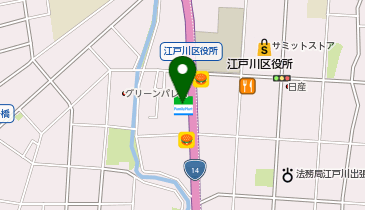 ファミリーマート 江戸川松島一丁目店の地図画像