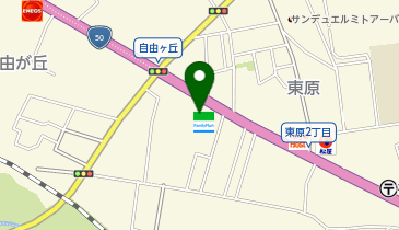 ファミリーマート 水戸東原二丁目店の地図画像