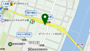 ファミリーマート 中央明石町店の地図画像