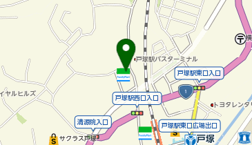 ファミリーマート サンズ戸塚駅北店の地図画像