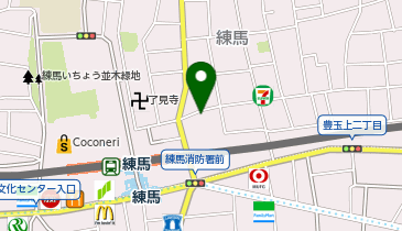 ファミリーマート 練馬一丁目店の地図画像