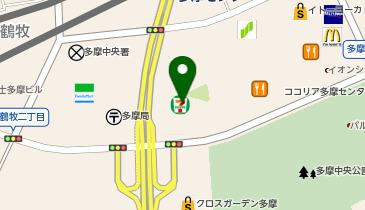 ファミリーマート ニューシティ多摩センター店の地図画像