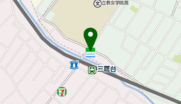 ファミリーマート 三鷹台駅北店の地図画像