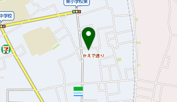 ファミリーマート 西東京東町店の地図画像