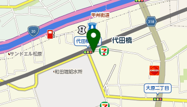 ファミリーマート 代田橋駅前店の地図画像