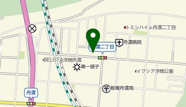 ファミリーマート 板橋舟渡二丁目店の地図画像