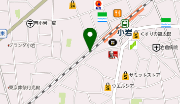 ファミリーマート シャポー小岩店の地図画像