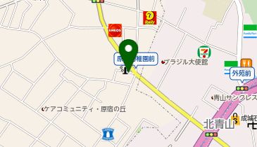 ファミリーマート 神宮前三丁目店の地図画像