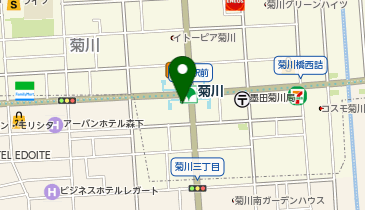 ファミリーマート 墨田菊川駅前店の地図画像