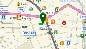 ファミリーマート 千葉新田町店の地図画像