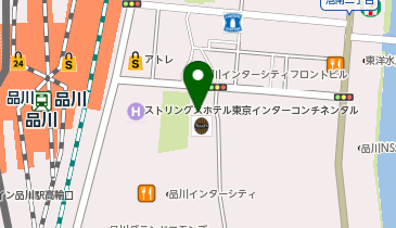 ファミリーマート 品川インターシティ店の地図画像