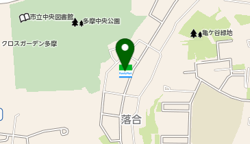 ファミリーマート 多摩落合二丁目店の地図画像