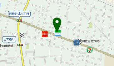 ファミリーマート 阿佐谷北六丁目店の地図画像