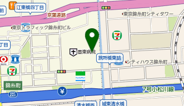 ファミリーマート 都立墨東病院店の地図画像