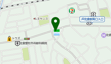 ファミリーマート 佐倉大崎台店の地図画像