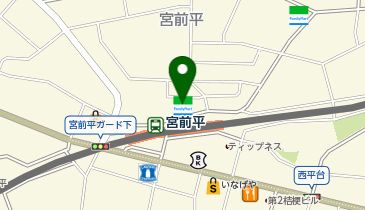 ファミリーマート 宮前平駅前店の地図画像