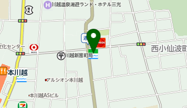 ファミリーマート 川越通町店の地図画像