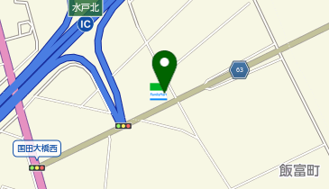 ファミリーマート 水戸北インター店の地図画像
