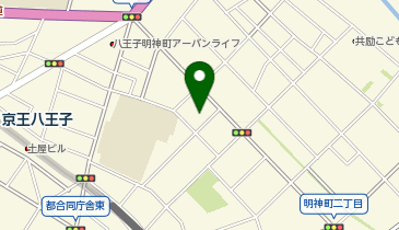 ファミリーマート 八王子明神町店の地図画像