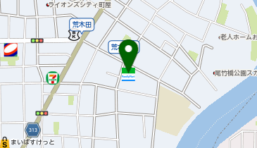 ファミリーマート 町屋八丁目店の地図画像