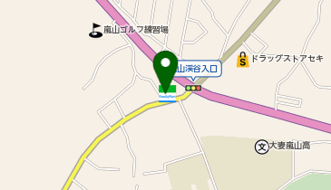 ファミリーマート 嵐山店の地図画像