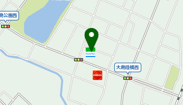 ファミリーマート ひたちなか西大島店の地図画像