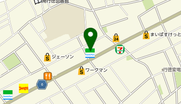 ファミリーマート 市川欠真間店の地図画像