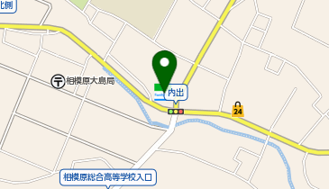 ファミリーマート 相模原下九沢店の地図画像