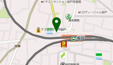 ファミリーマート 坂戸駅北口店の地図画像